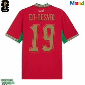 Marokko Youssef En-Nesyri #19 Replika Hjemmebanetrøje VM 2026 Kortærmet